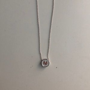 M necklace